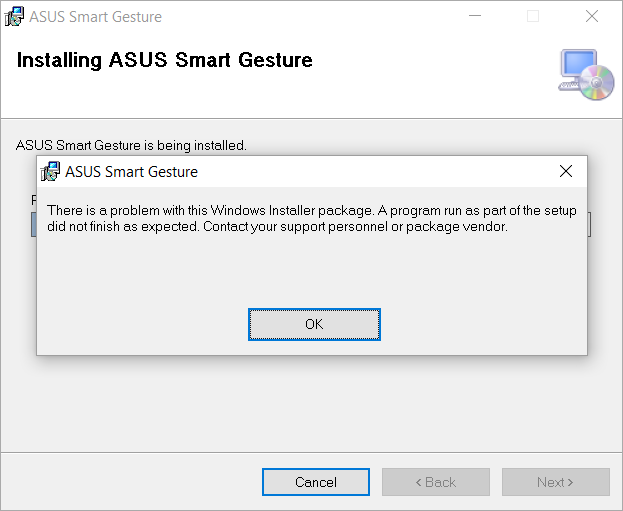 how to end asus smart gesture windows 10